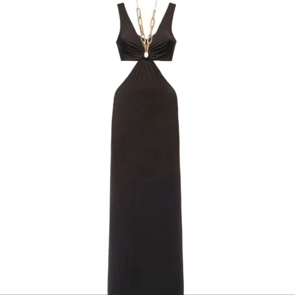 Marciano Dresses | Beautiful And Sexy Black Maxi Dress. Vacation Most Have Dress . | Color: Black | Size: Xs | Mariamarcelo12's Closet